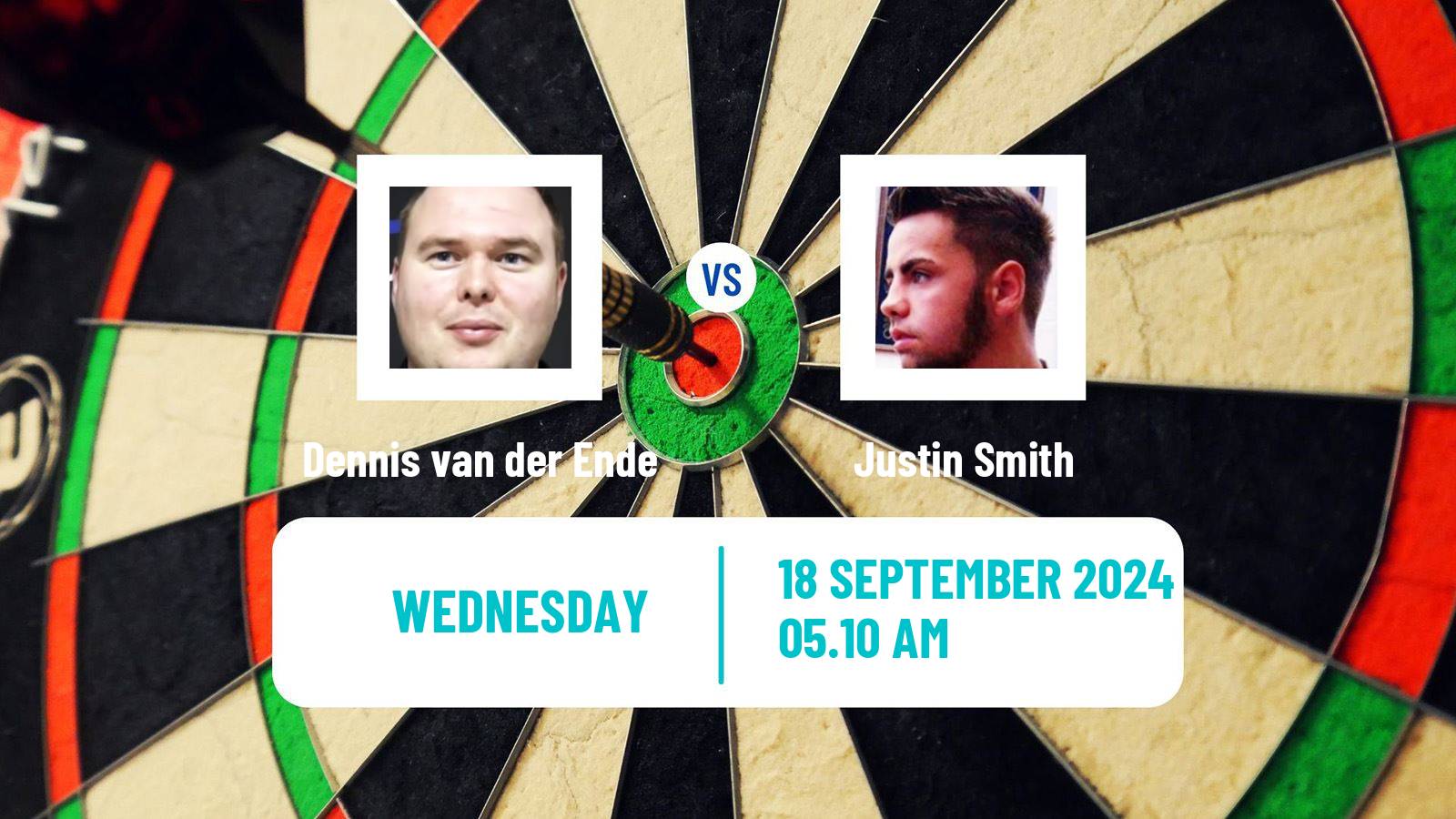 Darts Modus Super Series Dennis van der Ende - Justin Smith