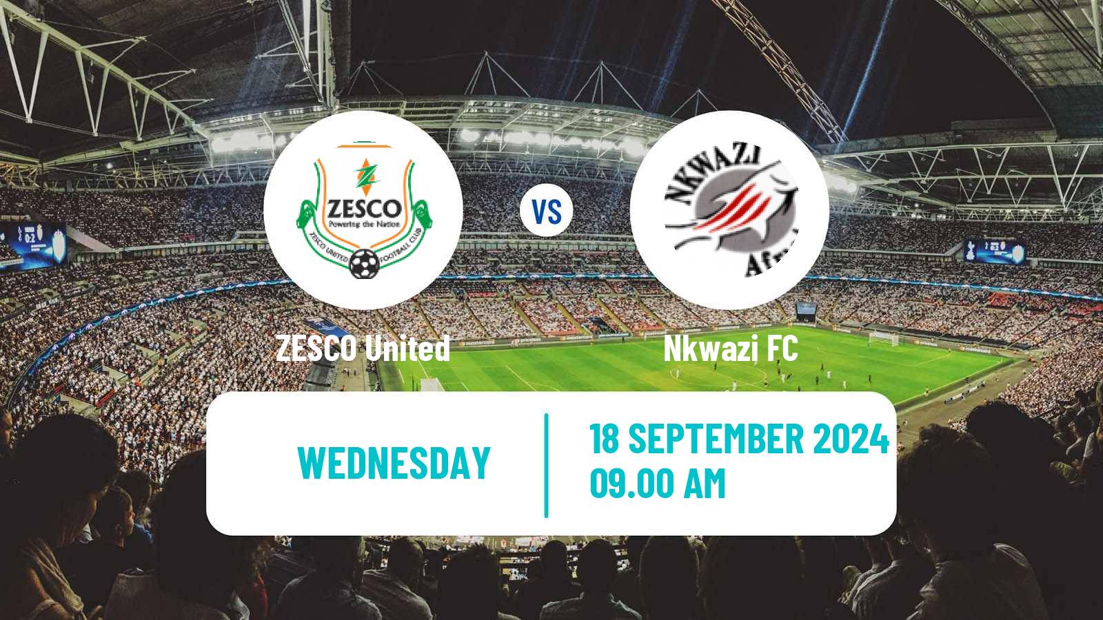 Soccer Zambian Premier League ZESCO United - Nkwazi