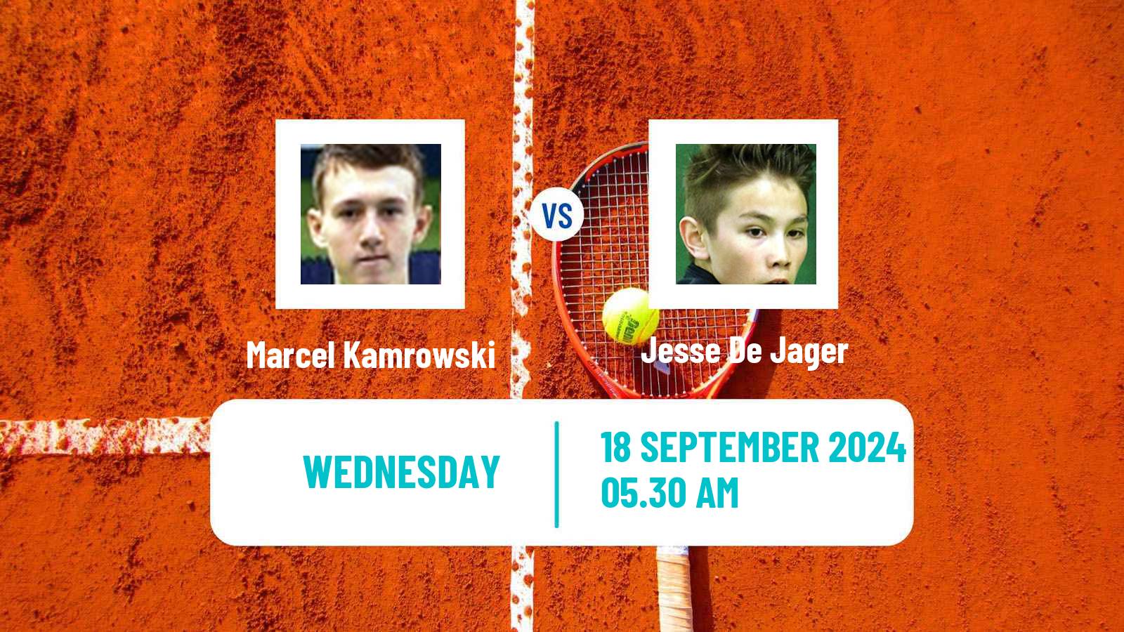 Tennis ITF M15 Sharm Elsheikh 10 Men 2024 Marcel Kamrowski - Jesse De Jager