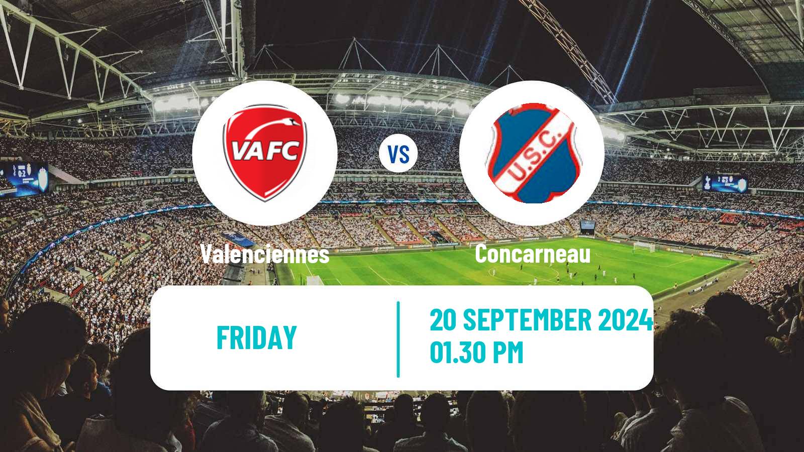 Soccer French National League Valenciennes - Concarneau