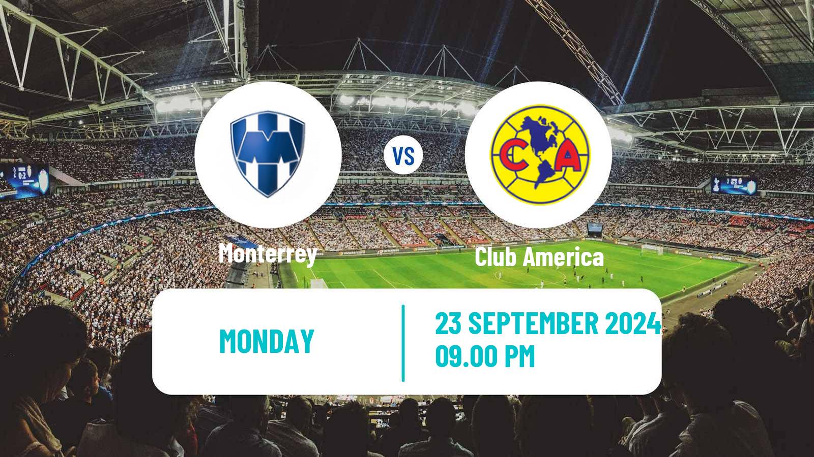 Soccer Mexican Liga MX Women Monterrey - Club America