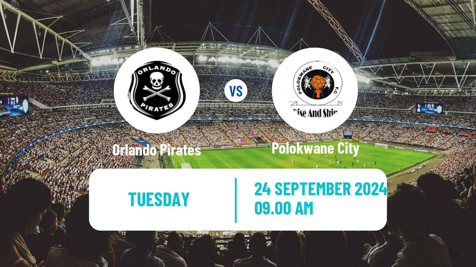 Soccer South African Premier Soccer League Orlando Pirates - Polokwane City