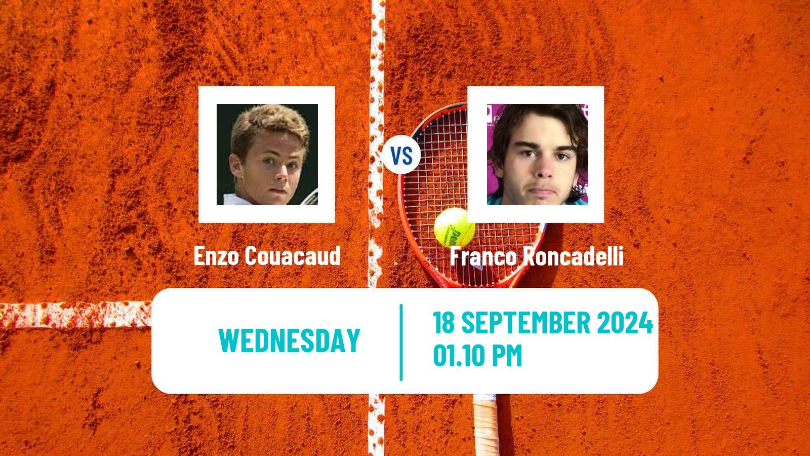 Tennis Cali Challenger Men Enzo Couacaud - Franco Roncadelli