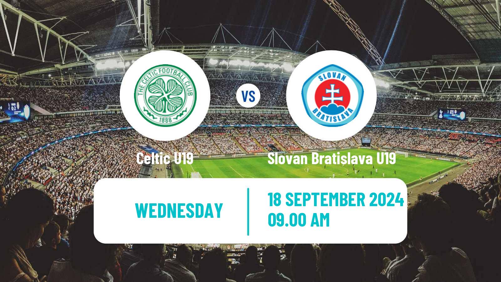 Soccer UEFA Youth League Celtic U19 - Slovan Bratislava U19