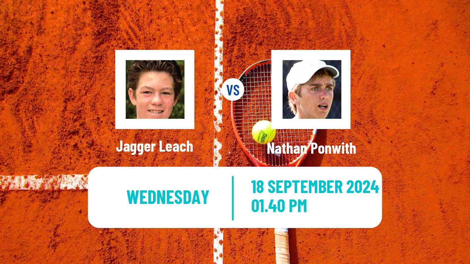 Tennis ITF M15 Fayetteville Ar Men Jagger Leach - Nathan Ponwith