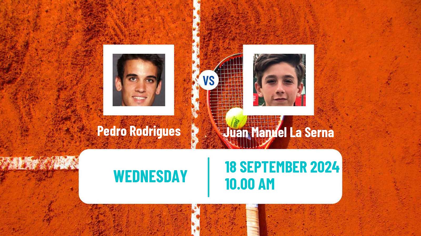 Tennis ITF M15 Asuncion Men Pedro Rodrigues - Juan Manuel La Serna