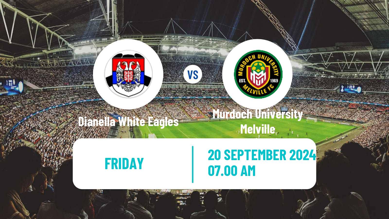 Soccer Australian NPL Western Australia Dianella White Eagles - Murdoch University Melville