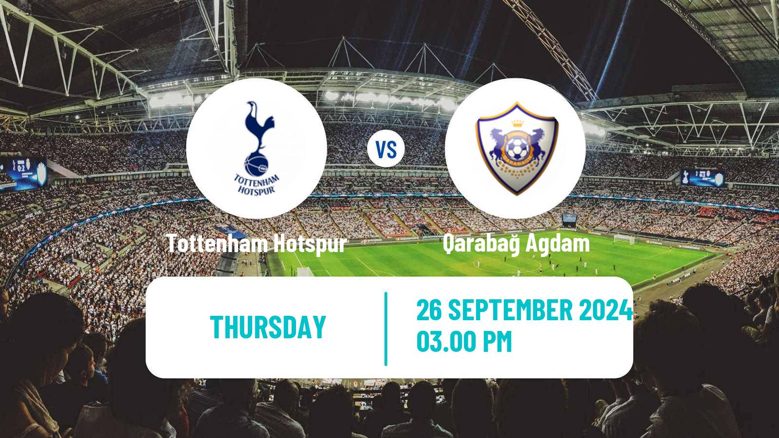 Soccer UEFA Europa League Tottenham Hotspur - Qarabağ Agdam