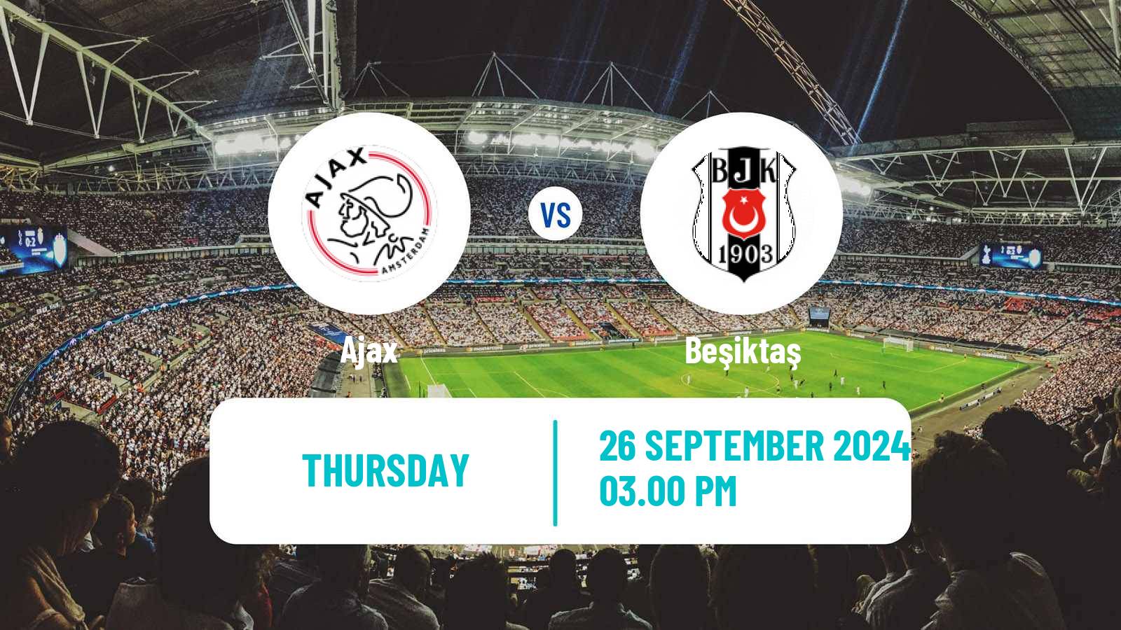 Soccer UEFA Europa League Ajax - Beşiktaş