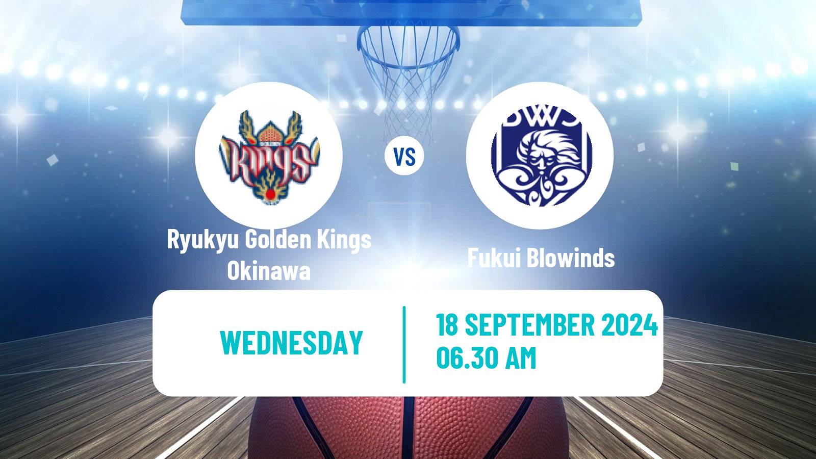 Basketball Club Friendly Basketball Ryukyu Golden Kings Okinawa - Fukui Blowinds