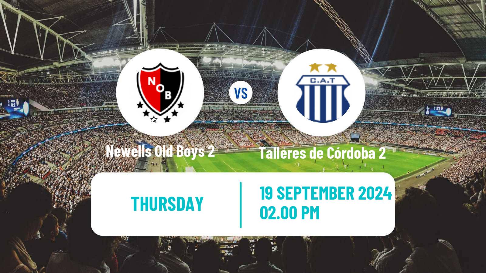 Soccer Argentinian Reserve League Newells Old Boys 2 - Talleres de Córdoba 2