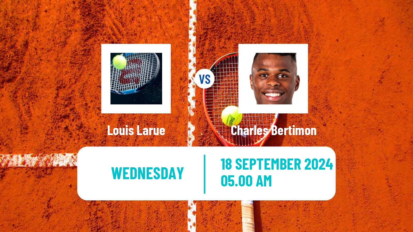 Tennis ITF M15 Monastir 38 Men Louis Larue - Charles Bertimon