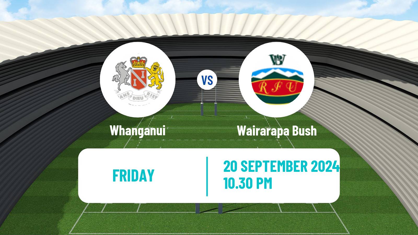 Rugby union Heartland Championships Whanganui - Wairarapa Bush