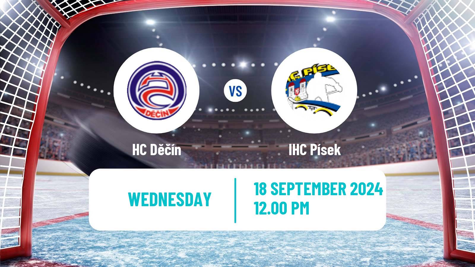 Hockey Czech 2 Liga Hockey West Děčín - Písek