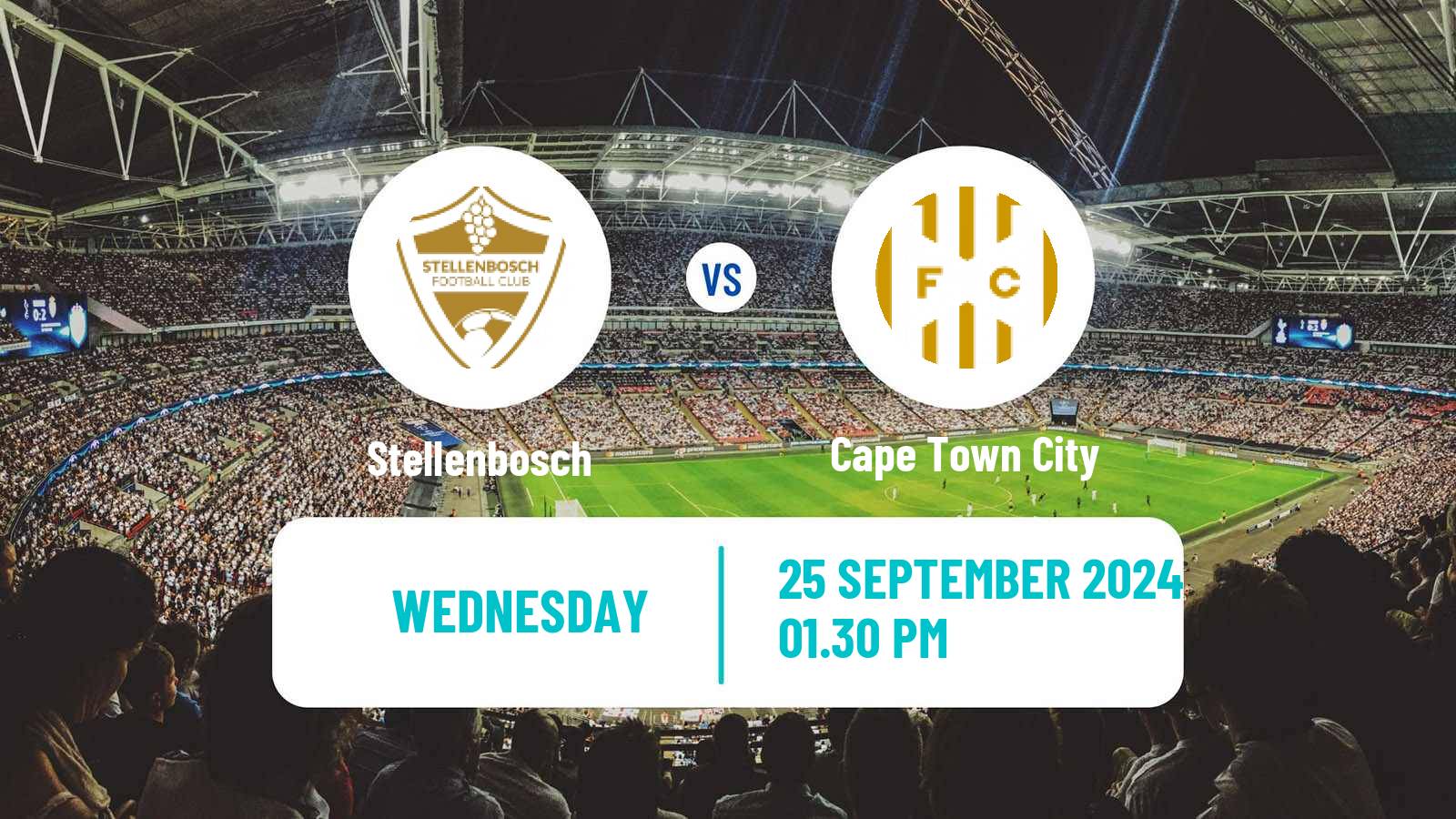 Soccer South African Premier Soccer League Stellenbosch - Cape Town City