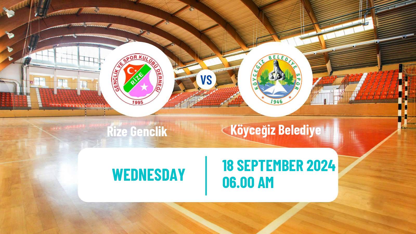 Handball Turkish Superlig Handball Rize Genclik - Köyceğiz Belediye