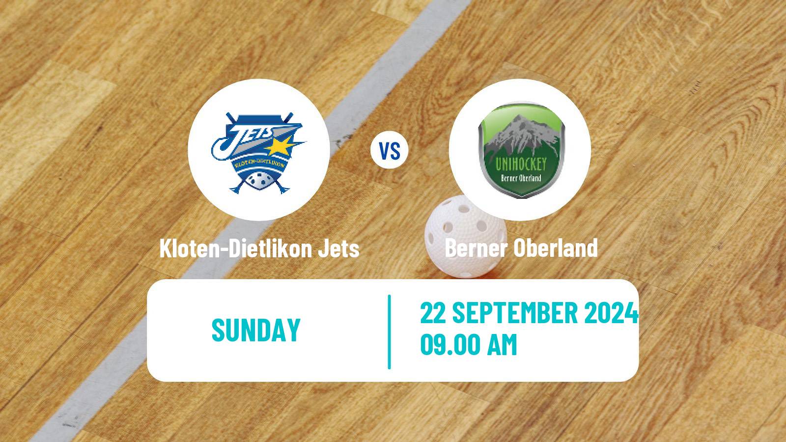 Floorball Swiss NLA Floorball Women Kloten-Dietlikon Jets - Berner Oberland