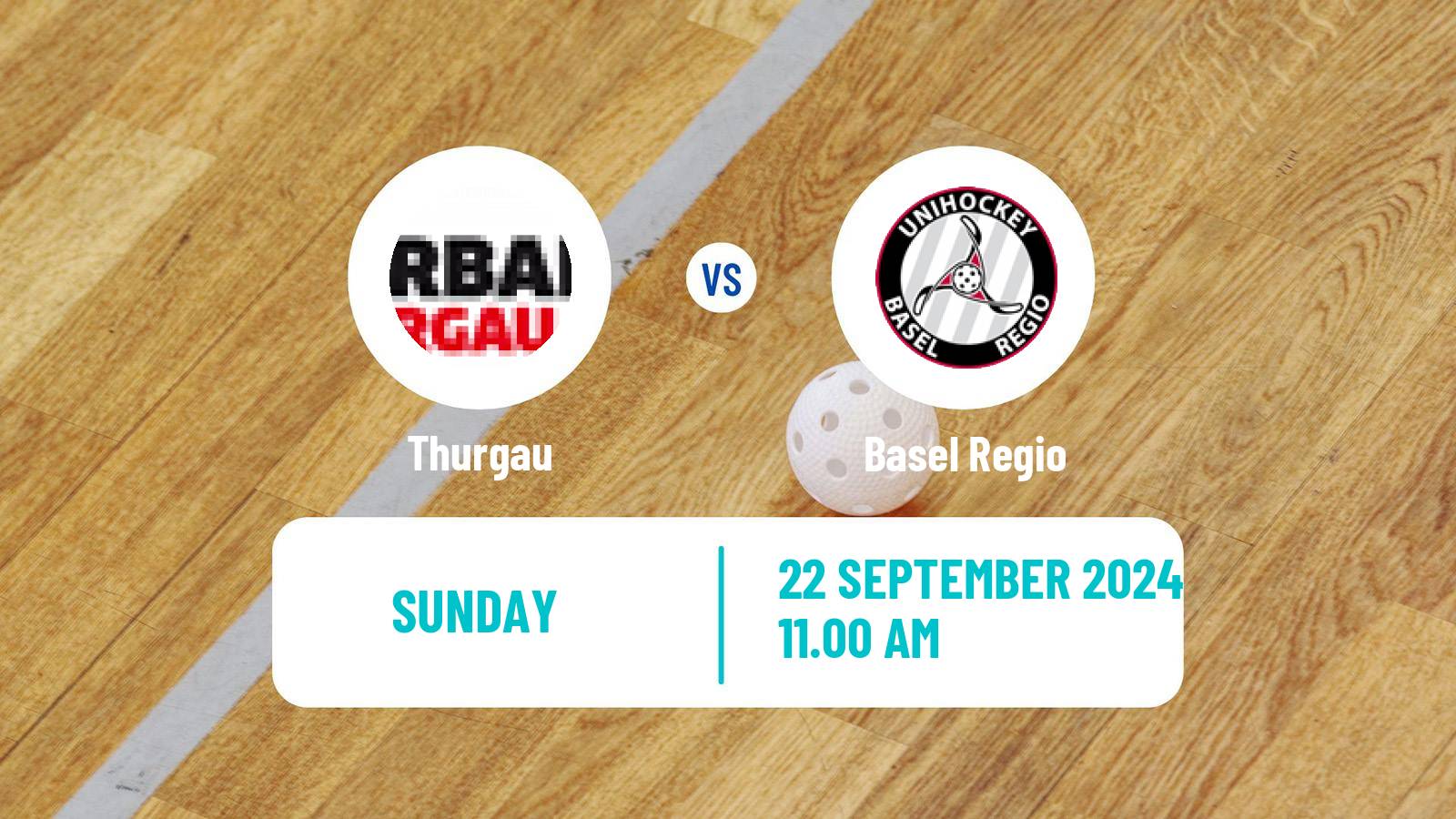 Floorball Swiss NLA Floorball Thurgau - Basel Regio