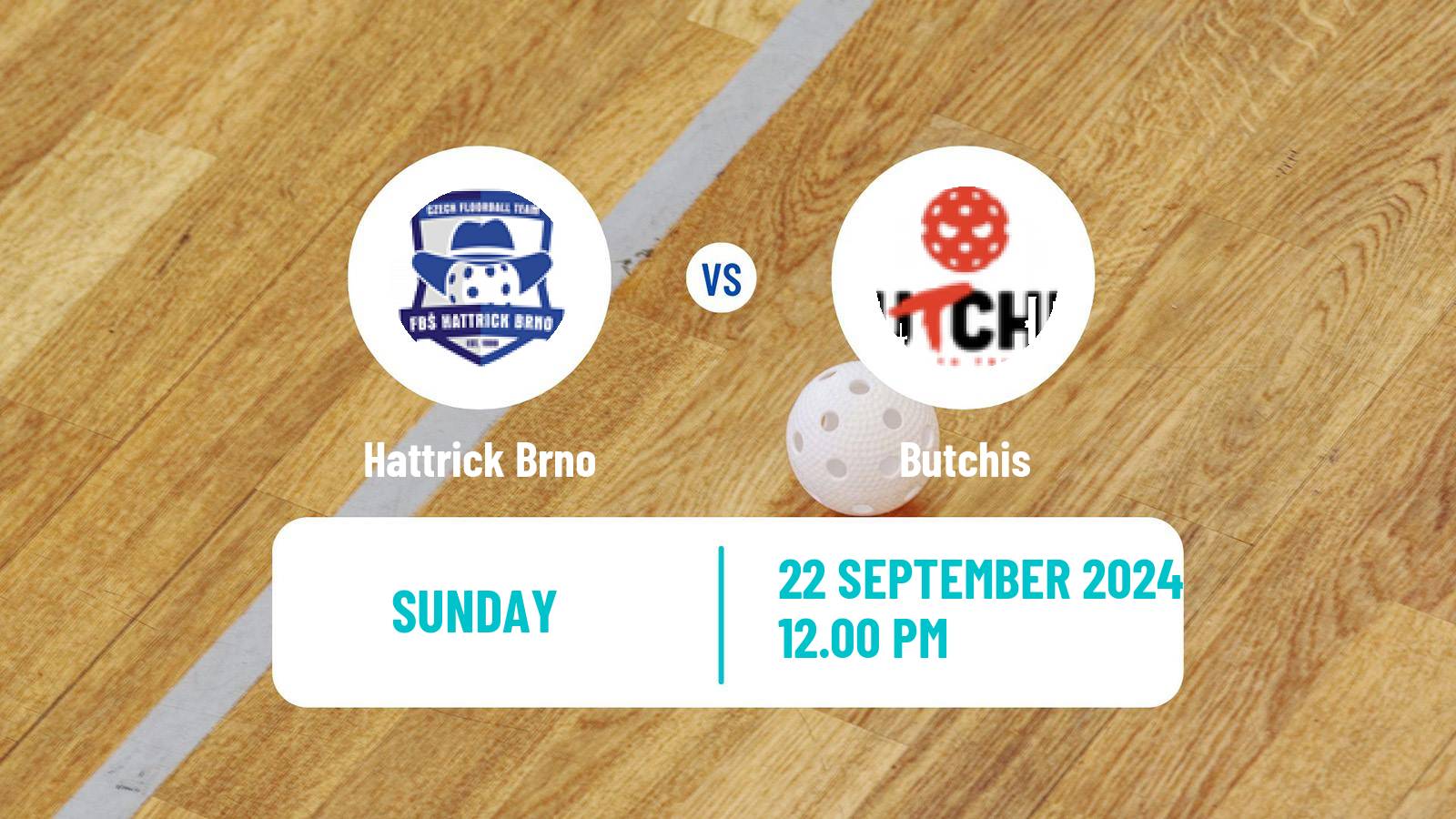 Floorball Czech 1 Liga Floorball Hattrick Brno - Butchis