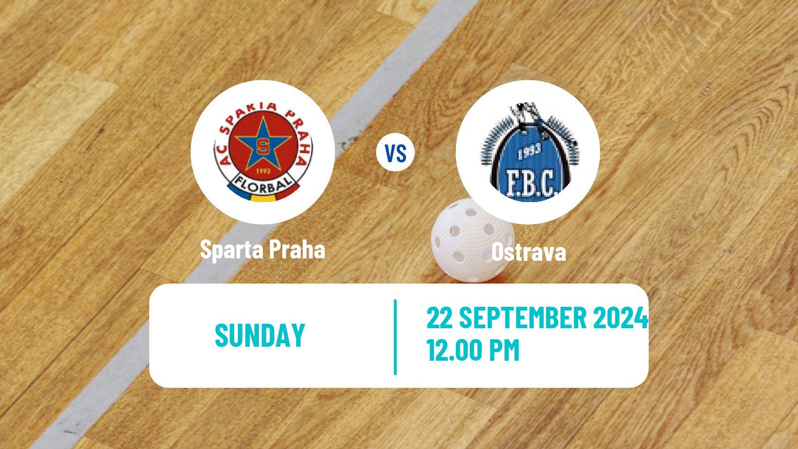 Floorball Czech Superliga Floorball Sparta Praha - Ostrava