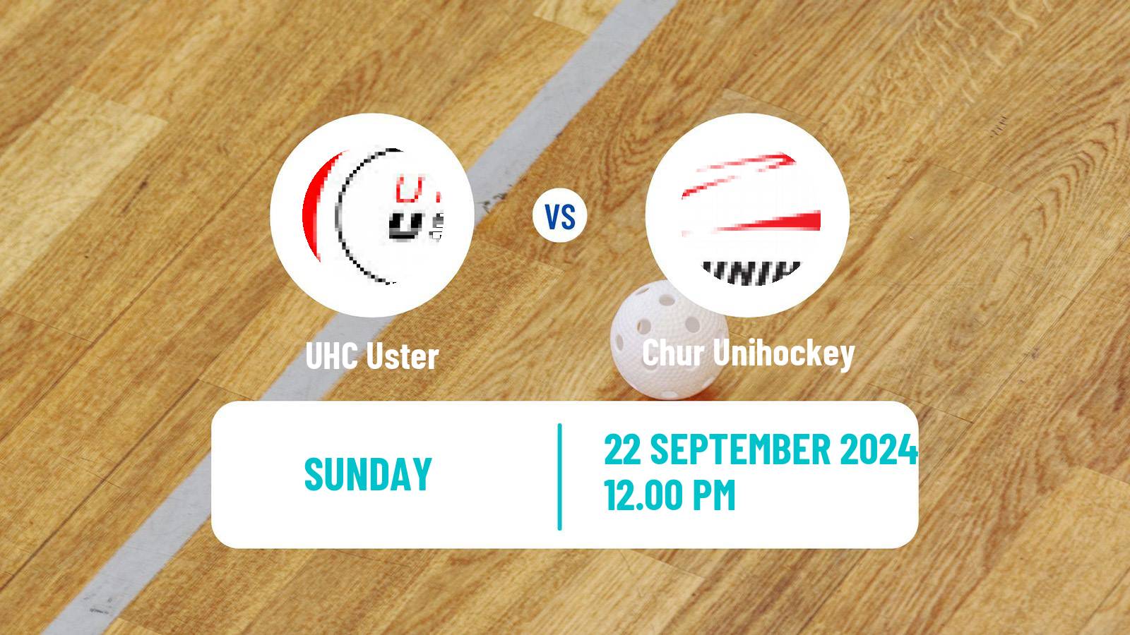 Floorball Swiss NLA Floorball Uster - Chur Unihockey