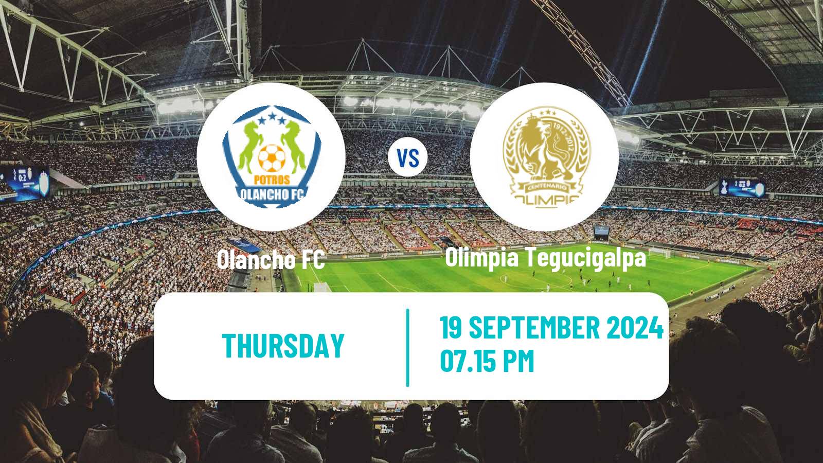 Soccer Honduras Liga Nacional Olancho - Olimpia Tegucigalpa