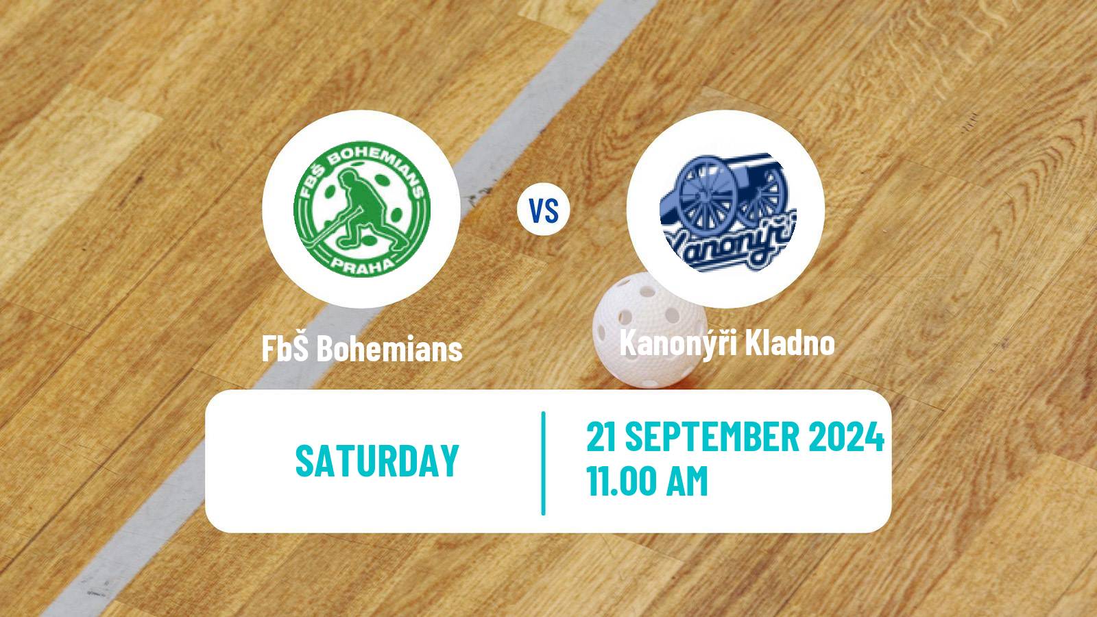 Floorball Czech Superliga Floorball FbŠ Bohemians - Kanonýři Kladno