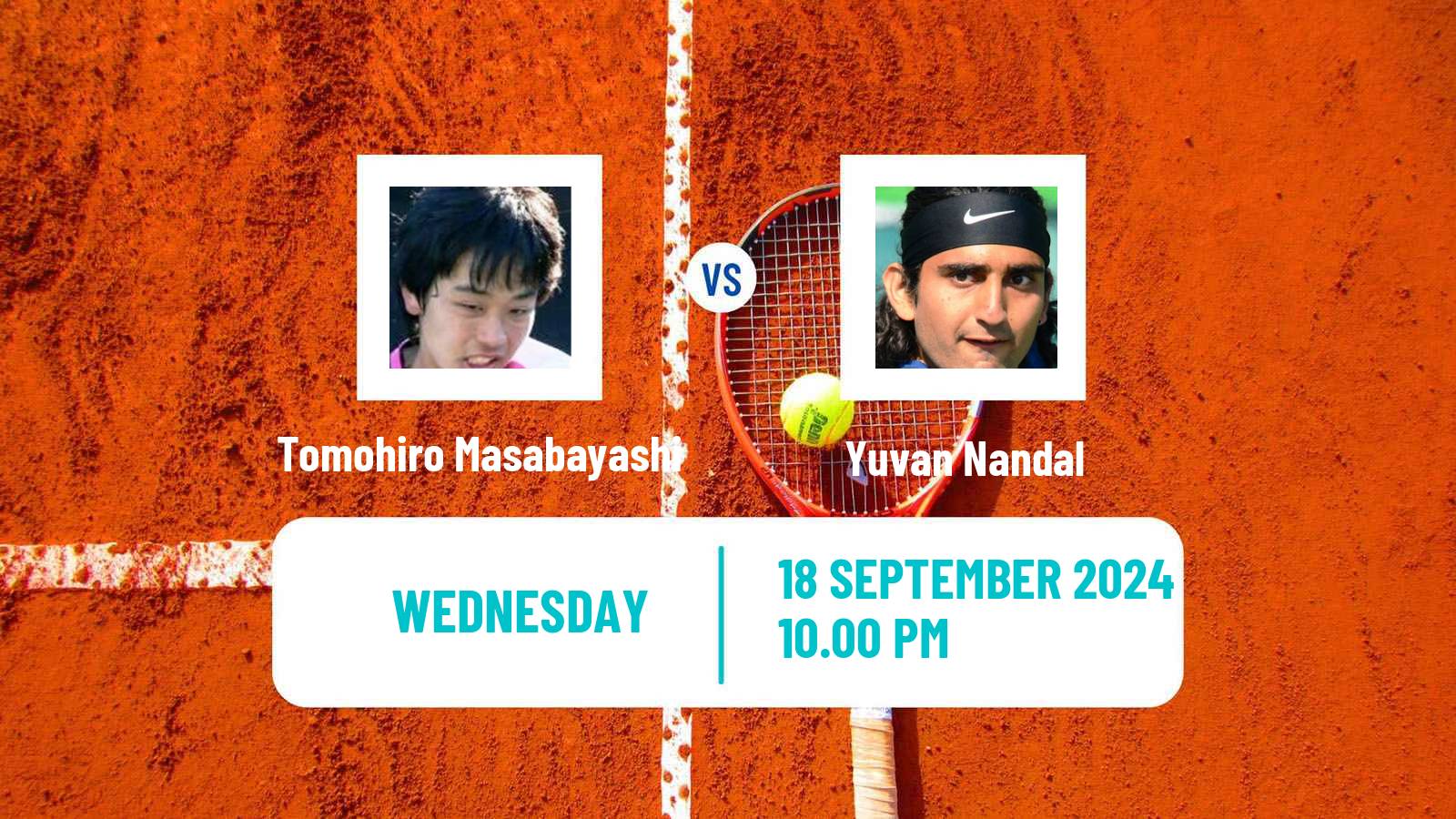 Tennis ITF M15 Bali 2 Men Tomohiro Masabayashi - Yuvan Nandal