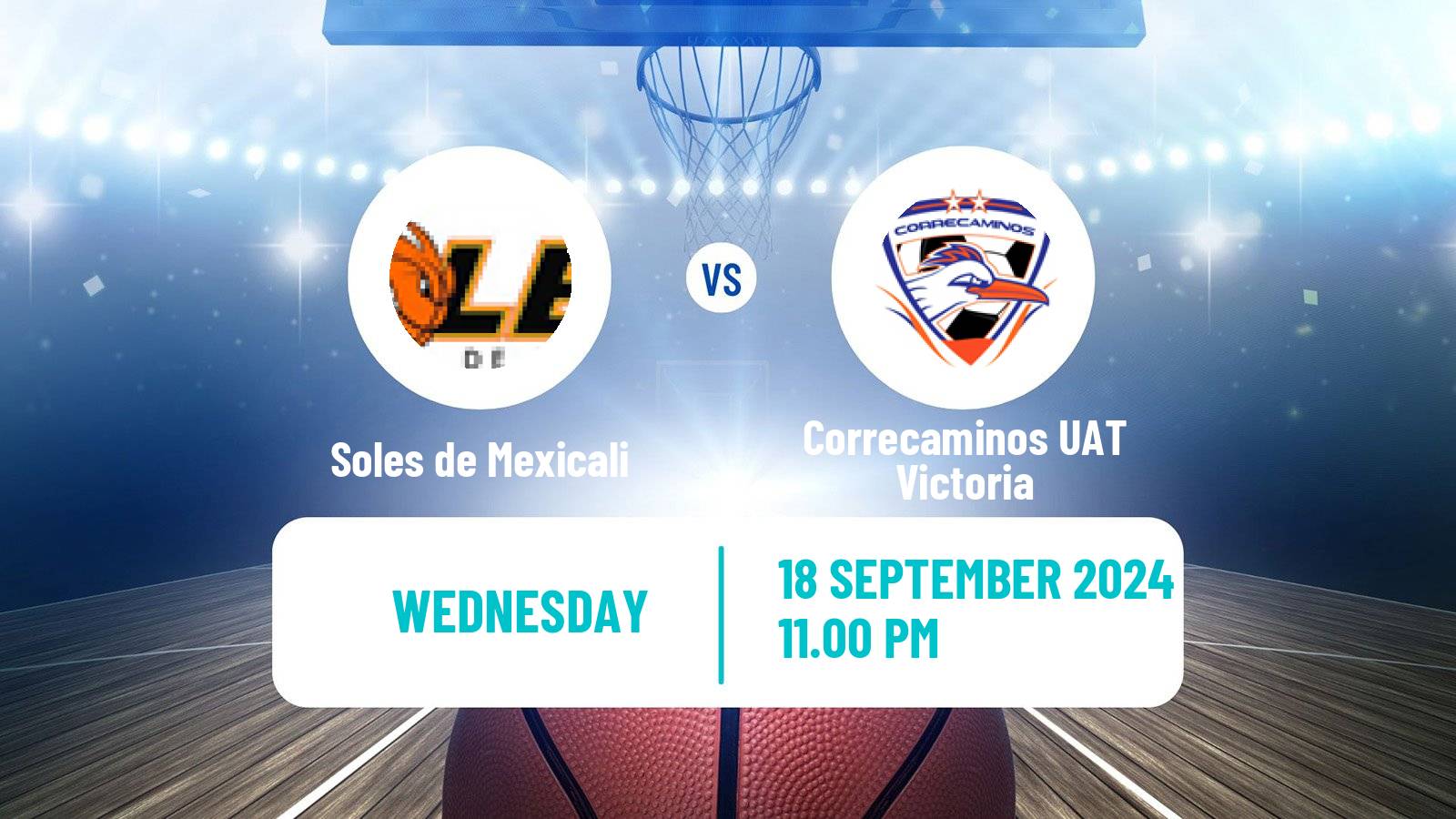 Basketball Mexican LNBP Soles de Mexicali - Correcaminos UAT Victoria