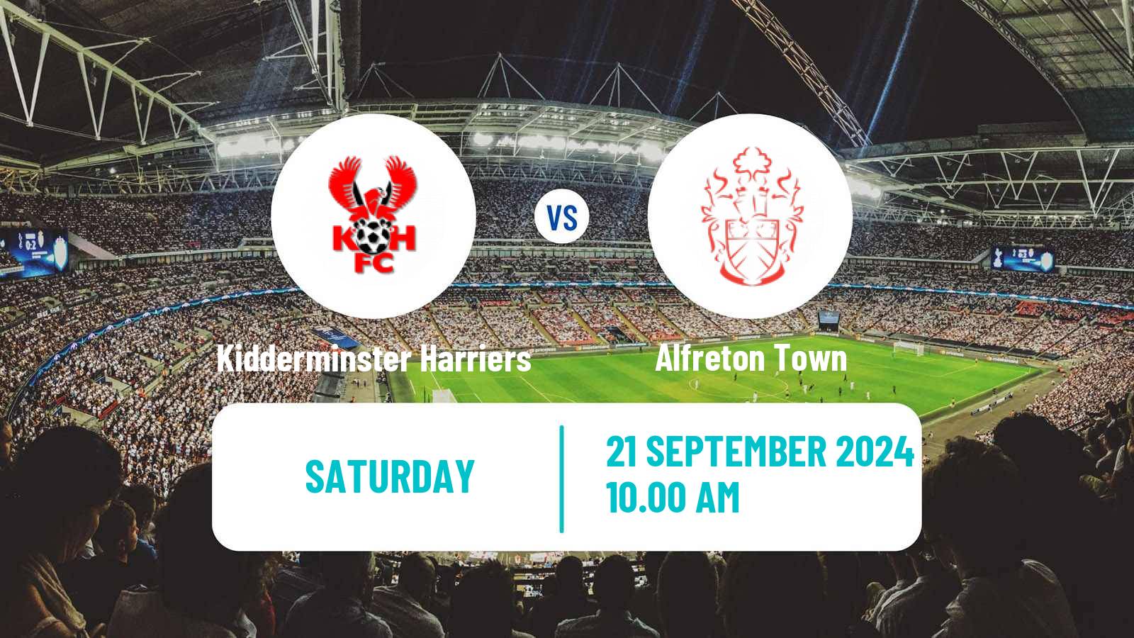 Soccer English National League North Kidderminster Harriers - Alfreton Town