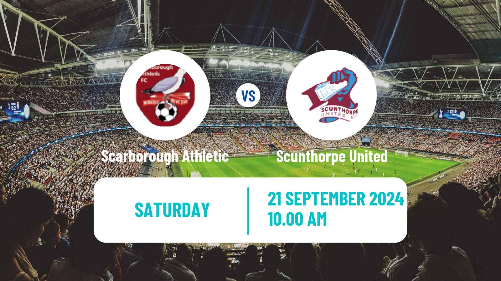 Soccer English National League North Scarborough Athletic - Scunthorpe United