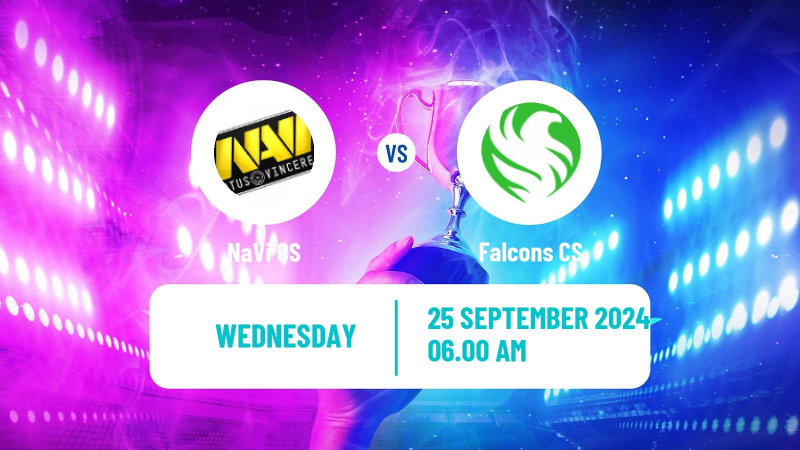 Esports Counter Strike Blast Premier Fall NaVi - Falcons