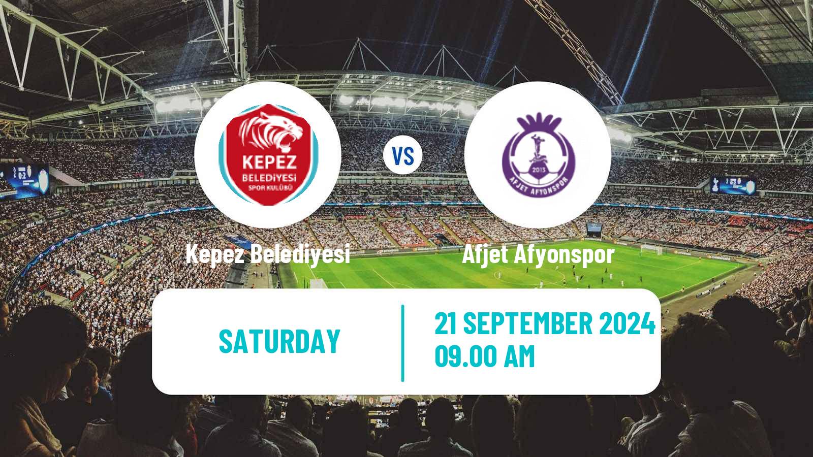 Soccer Turkish Second League White Group Kepez Belediyesi - Afjet Afyonspor