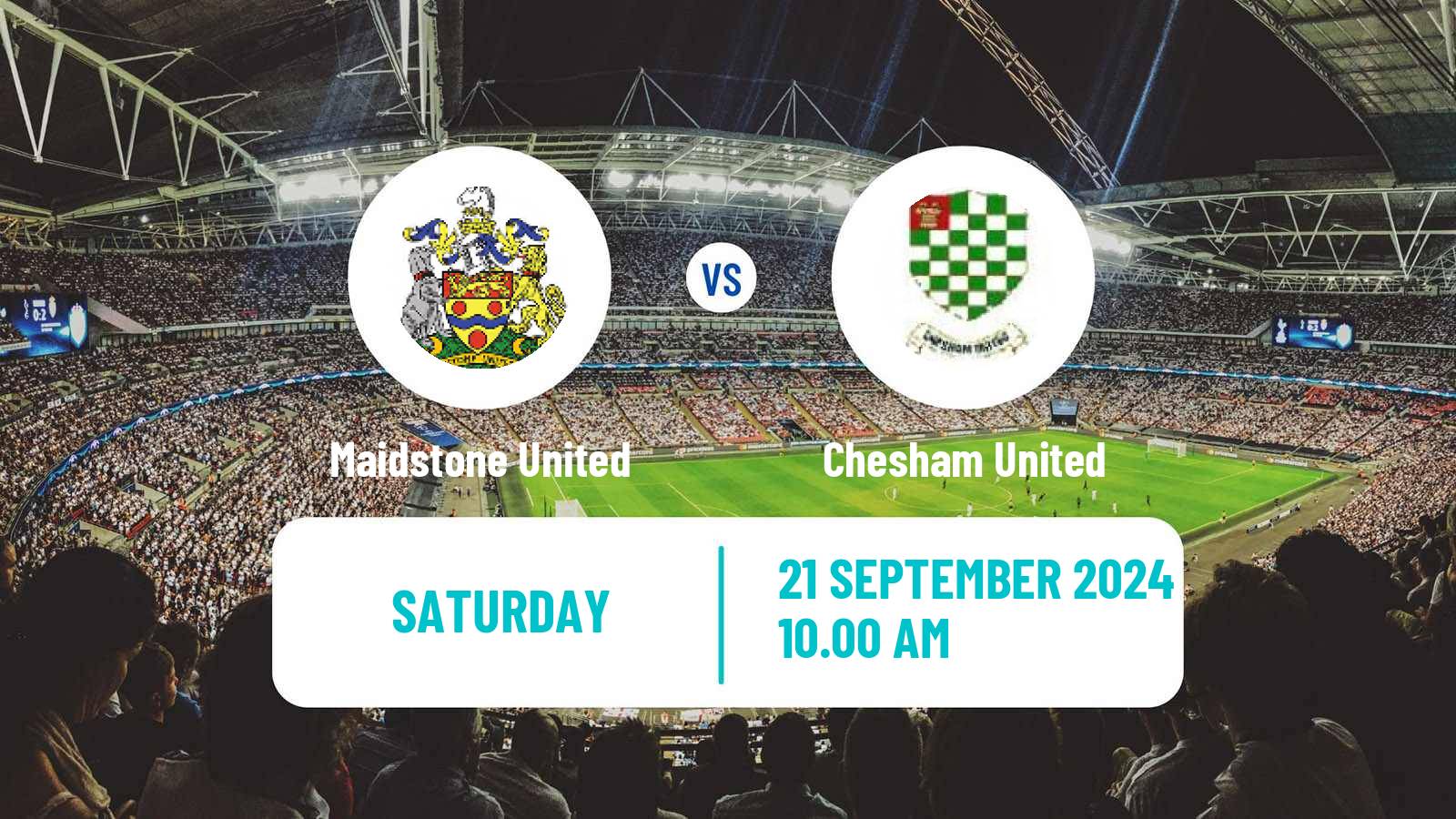 Soccer English National League South Maidstone United - Chesham United