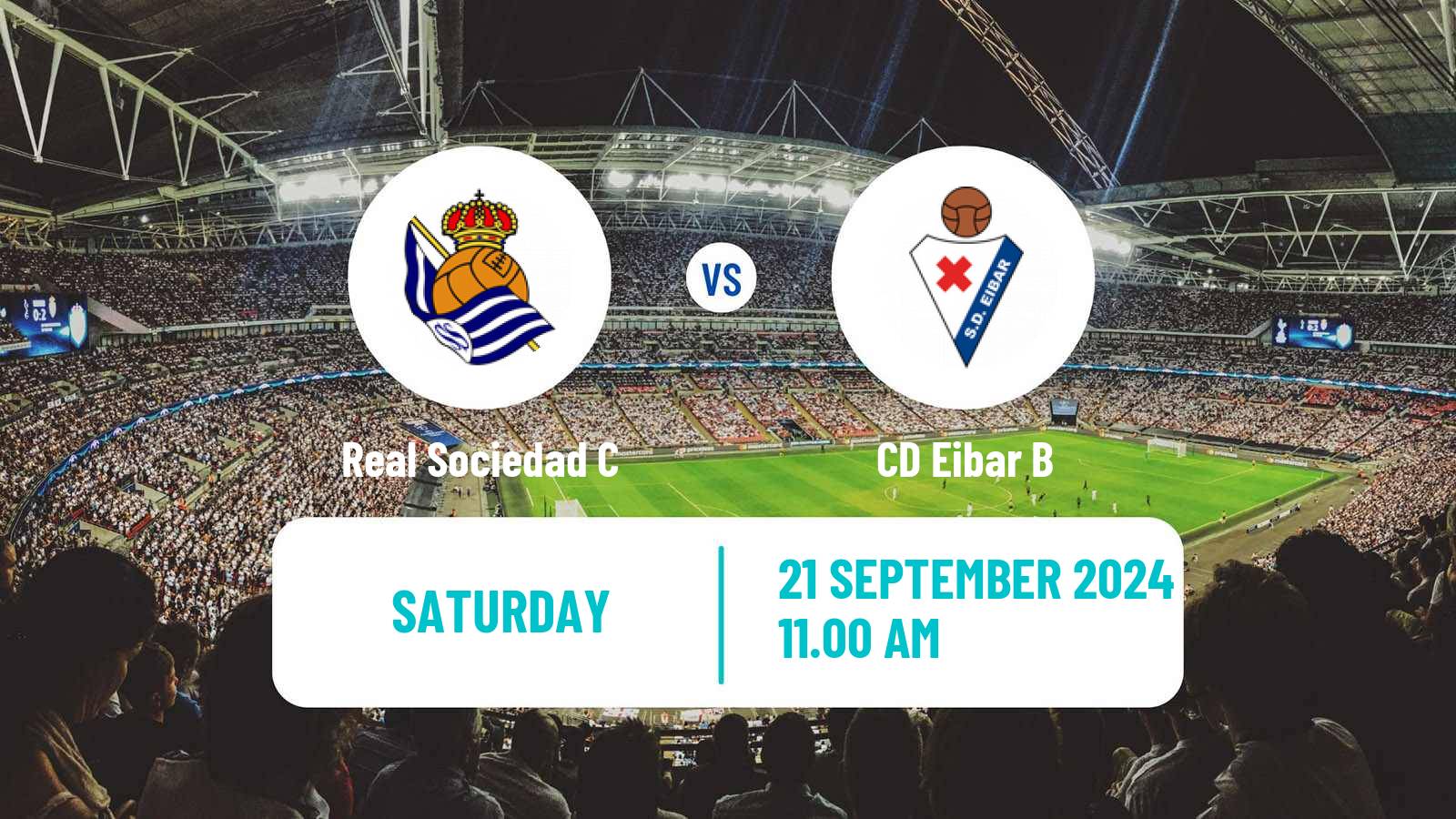 Soccer Spanish Segunda RFEF - Group 2 Real Sociedad C - Eibar B