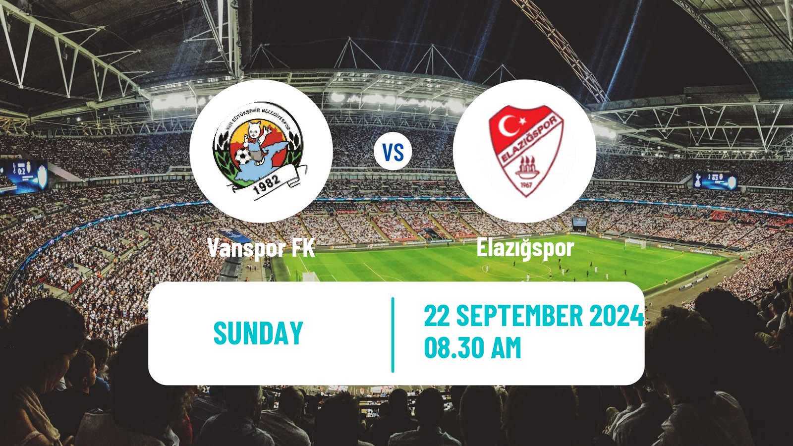 Soccer Turkish Second League Red Group Vanspor - Elazığspor