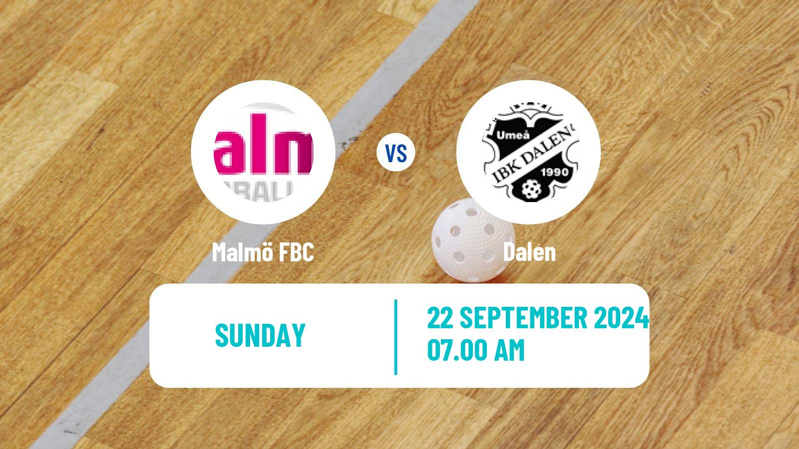 Floorball Swedish Superligan Floorball Women Malmö FBC - Dalen