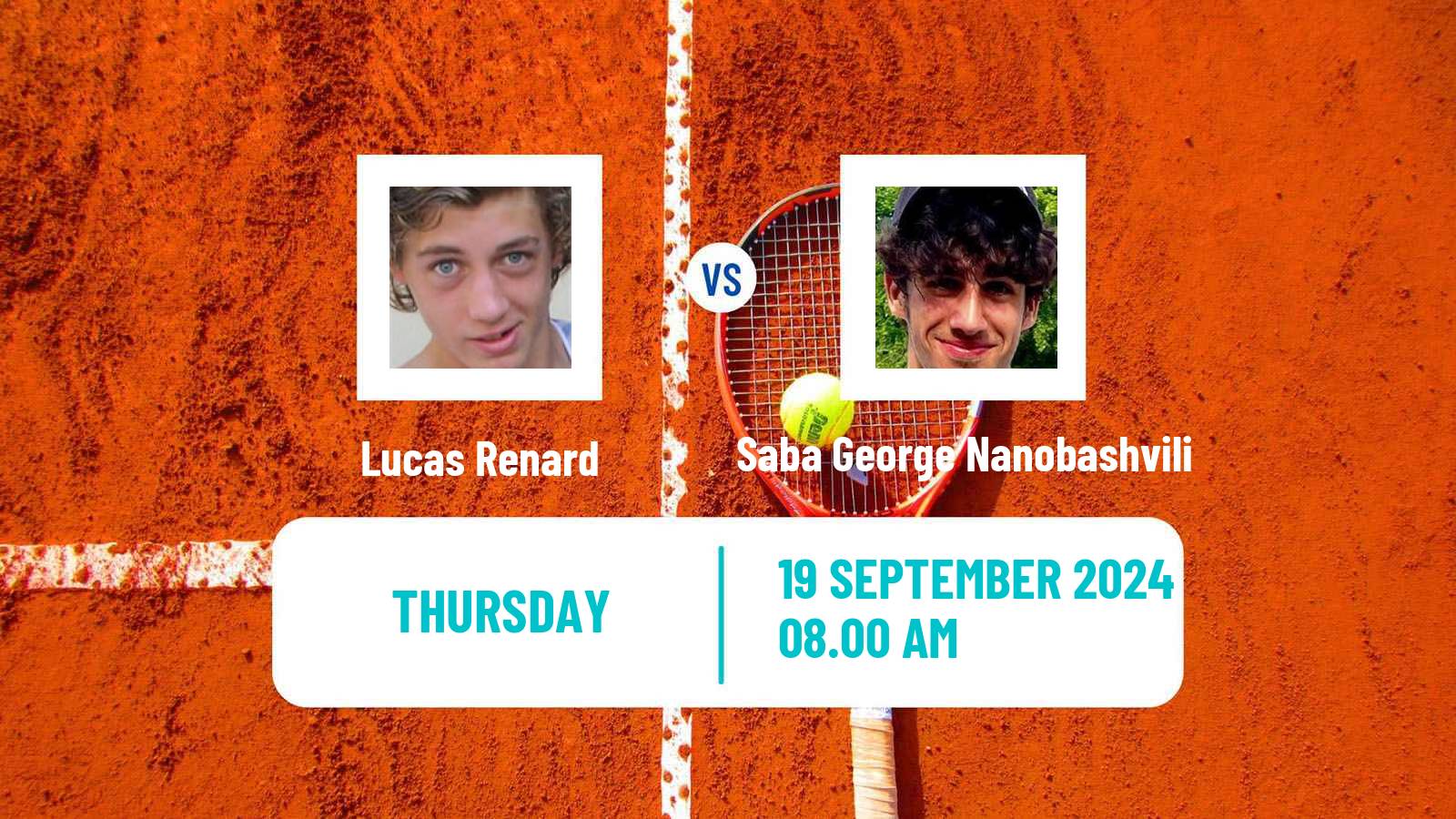 Tennis ITF M15 Vaxjo Men Lucas Renard - Saba George Nanobashvili