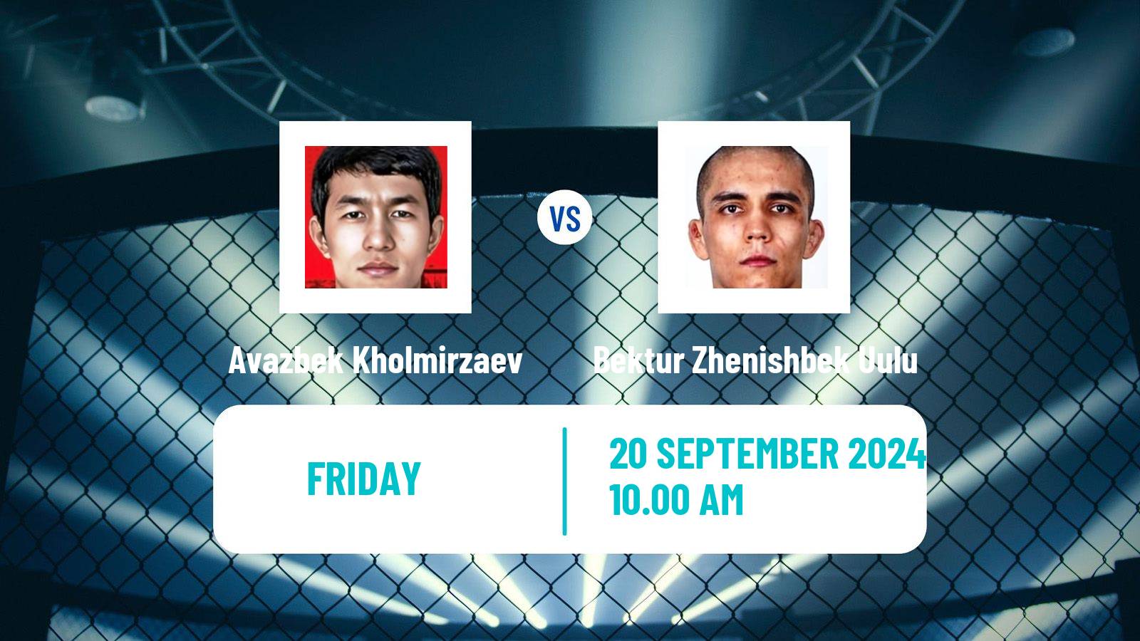 MMA Catchweight One Championship Men Avazbek Kholmirzaev - Bektur Zhenishbek Uulu