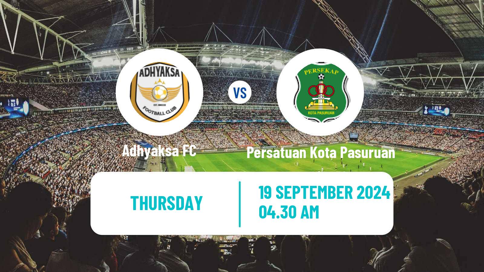 Soccer Indonesian Liga 2 Adhyaksa - Persatuan Kota Pasuruan