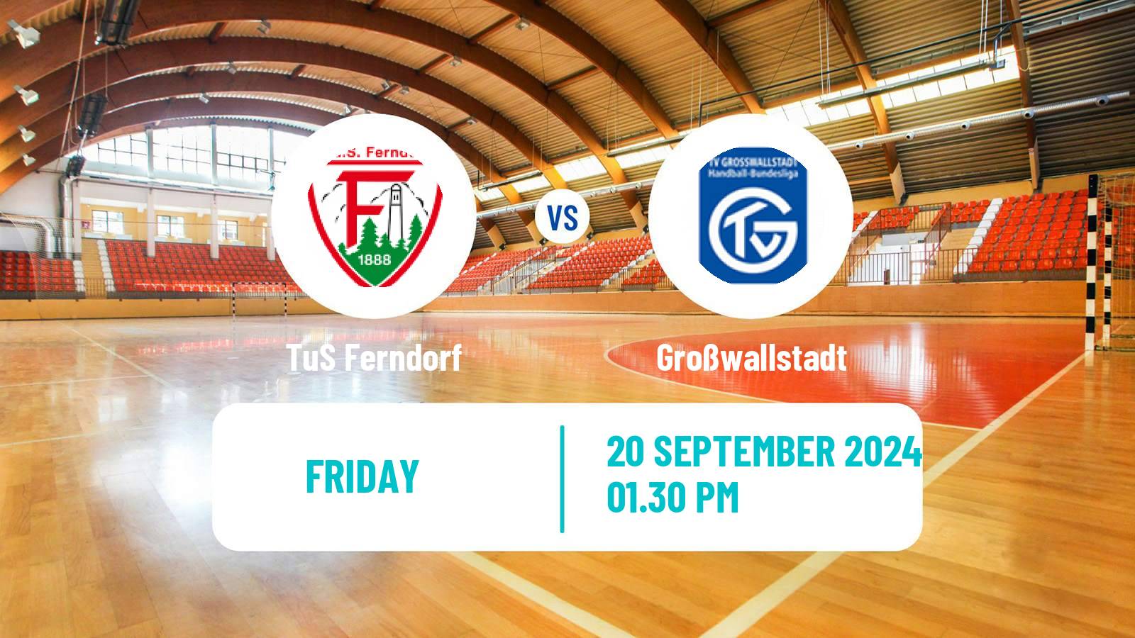 Handball German 2 Bundesliga Handball Ferndorf - Großwallstadt