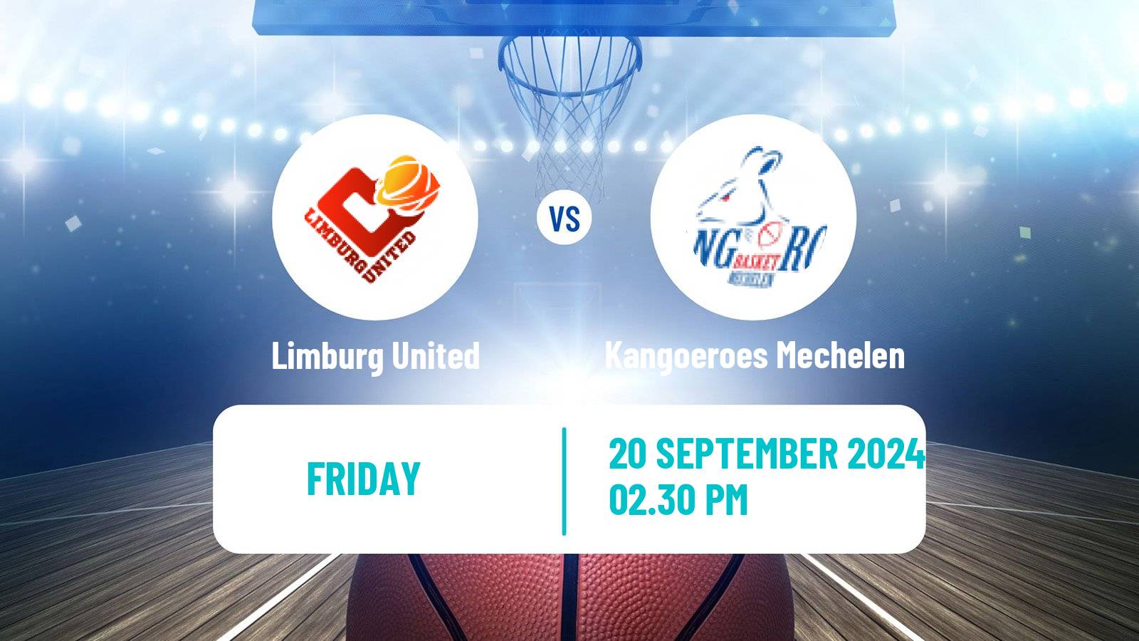 Basketball BNXT League Limburg United - Kangoeroes Mechelen