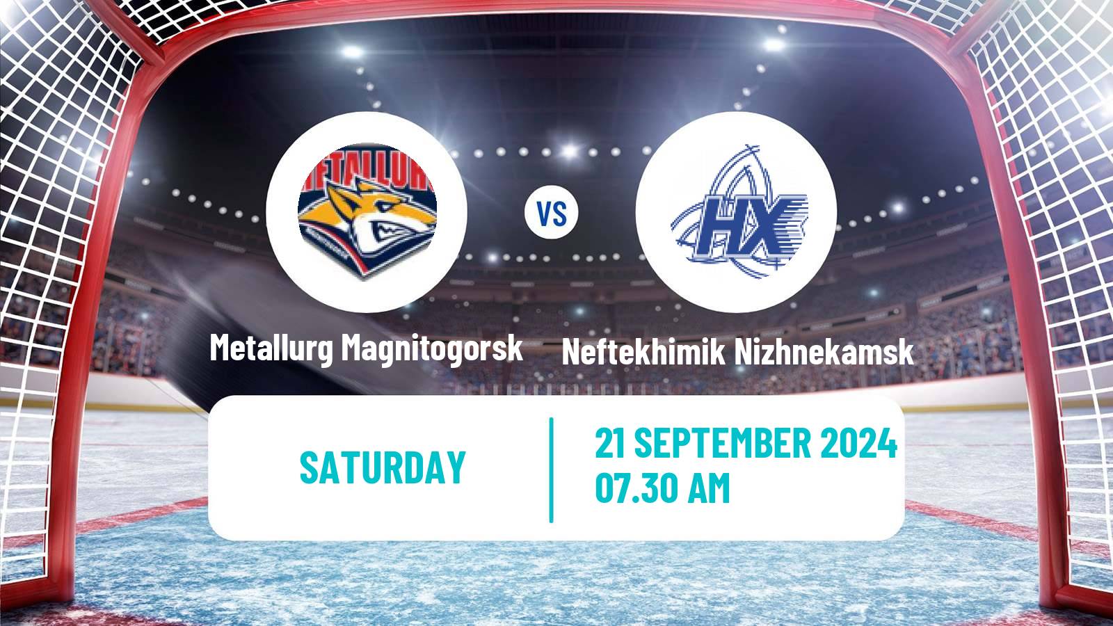 Hockey KHL Metallurg Magnitogorsk - Neftekhimik Nizhnekamsk