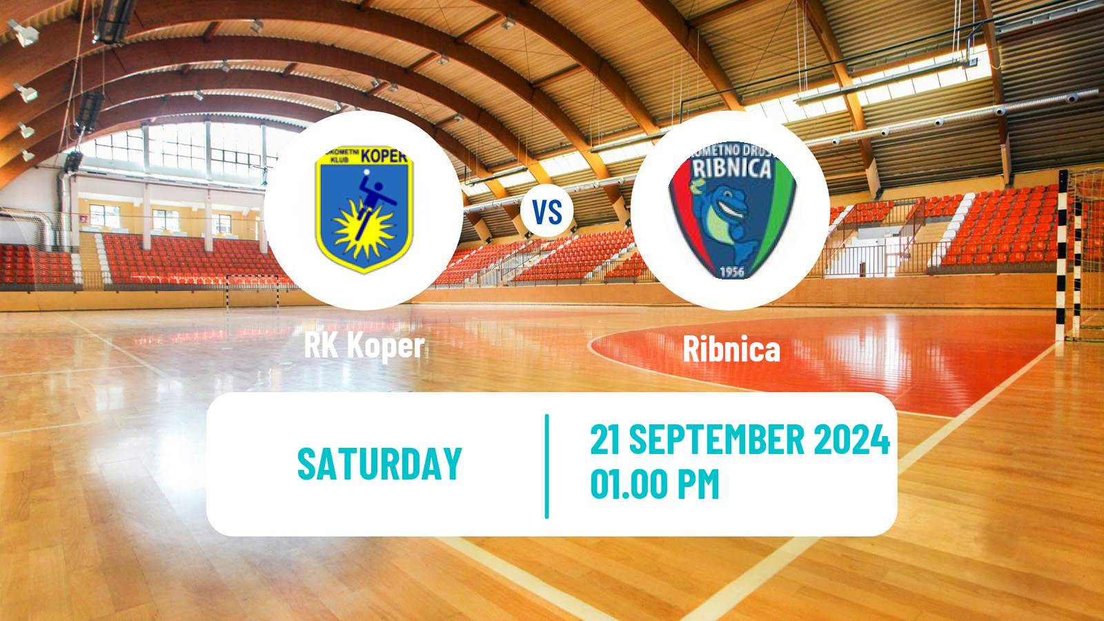 Handball Slovenian 1 NLB Liga Handball RK Koper - Ribnica