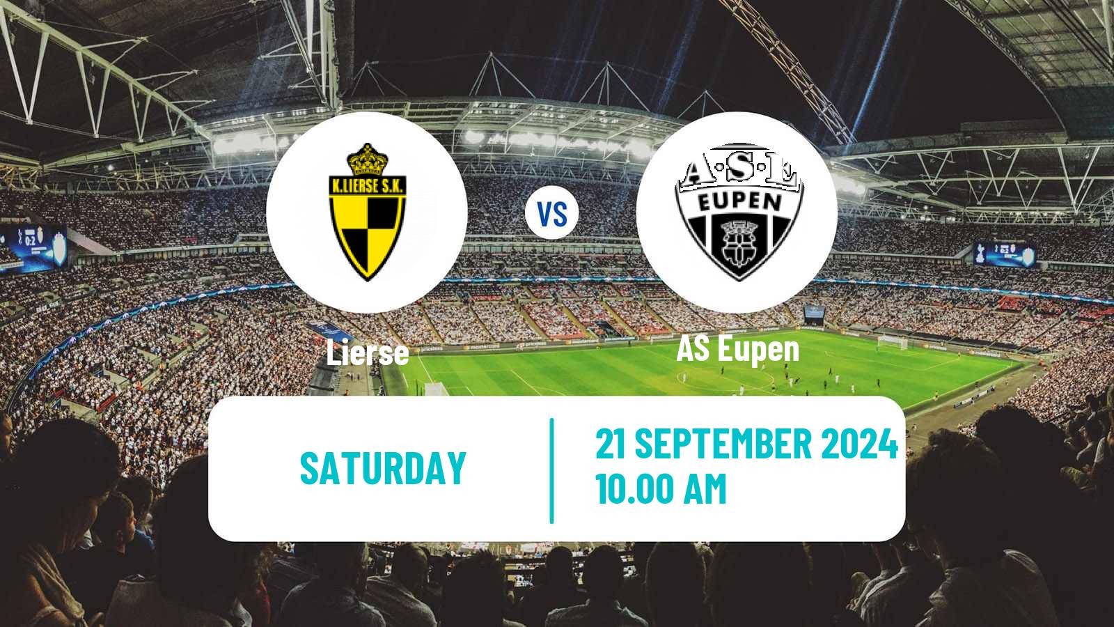 Soccer Belgian Сhallenger Pro League Lierse - Eupen