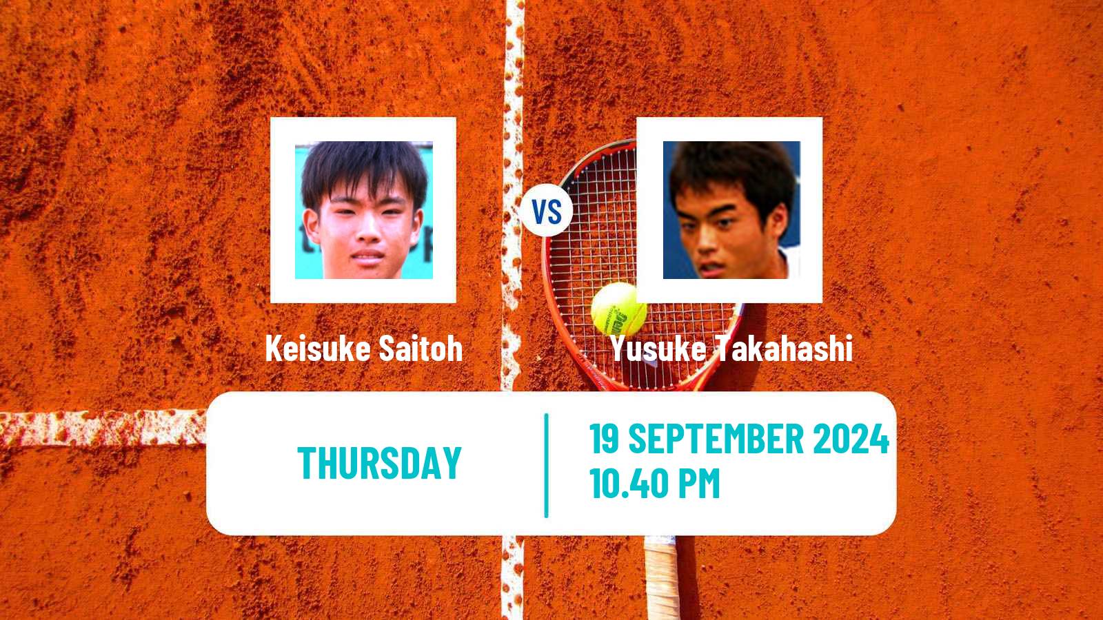 Tennis ITF M25 Takasaki Men Keisuke Saitoh - Yusuke Takahashi