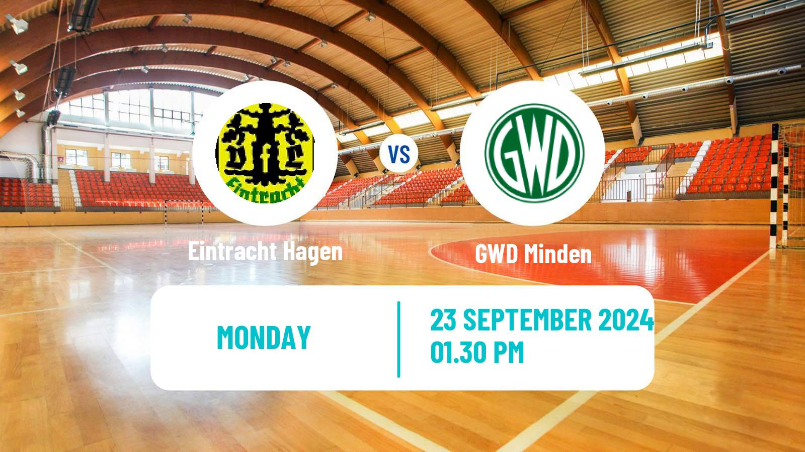 Handball German 2 Bundesliga Handball Eintracht Hagen - GWD Minden