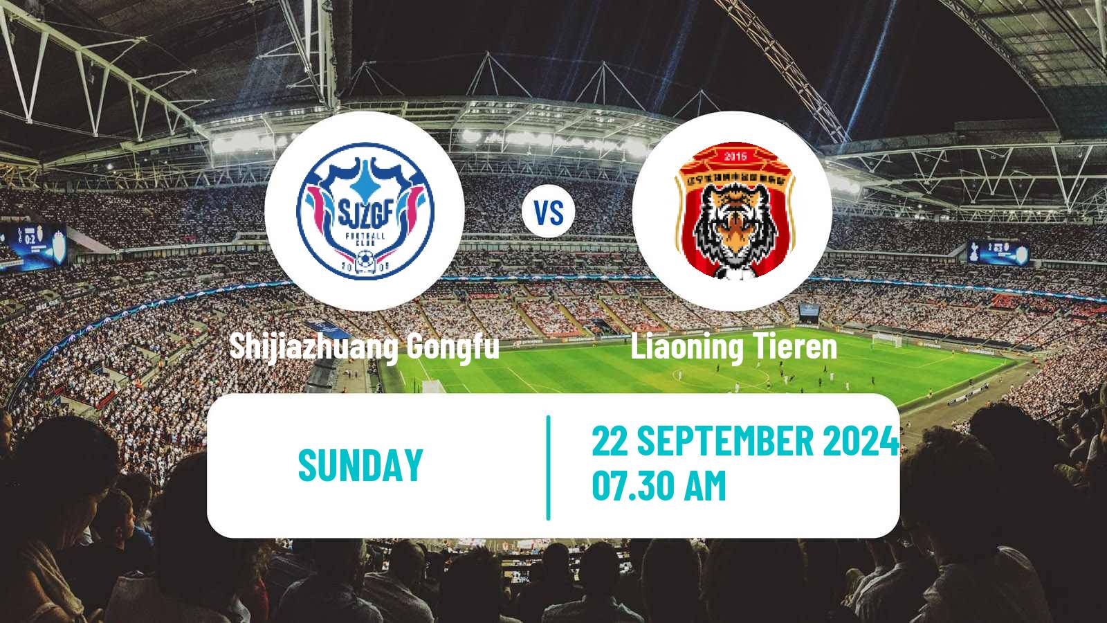 Soccer Chinese Jia League Shijiazhuang Gongfu - Liaoning Tieren