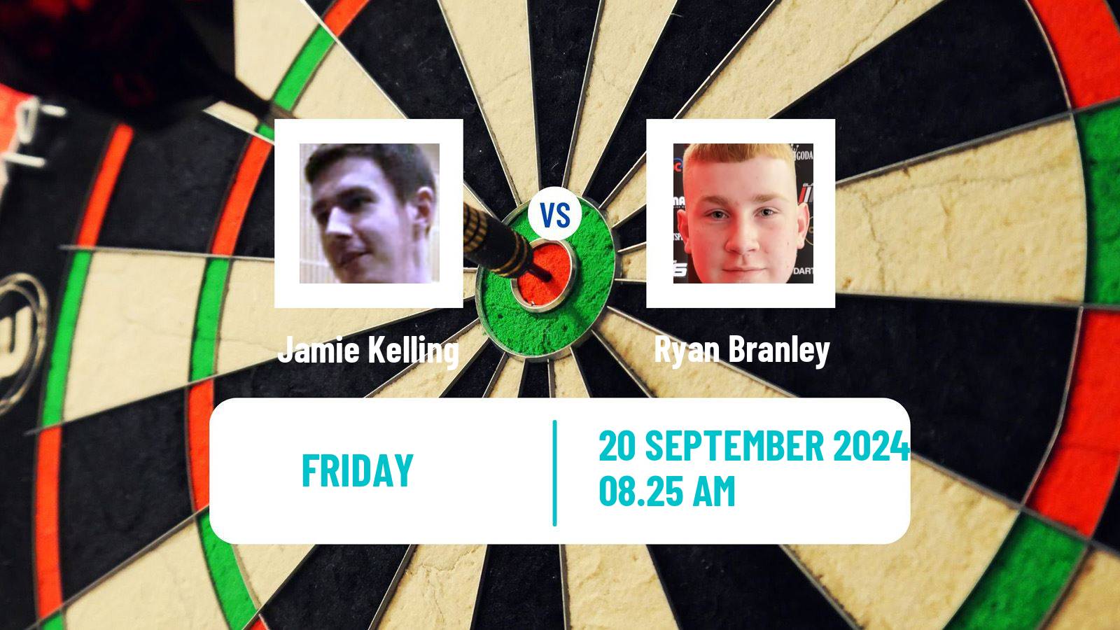 Darts Modus Super Series Jamie Kelling - Ryan Branley