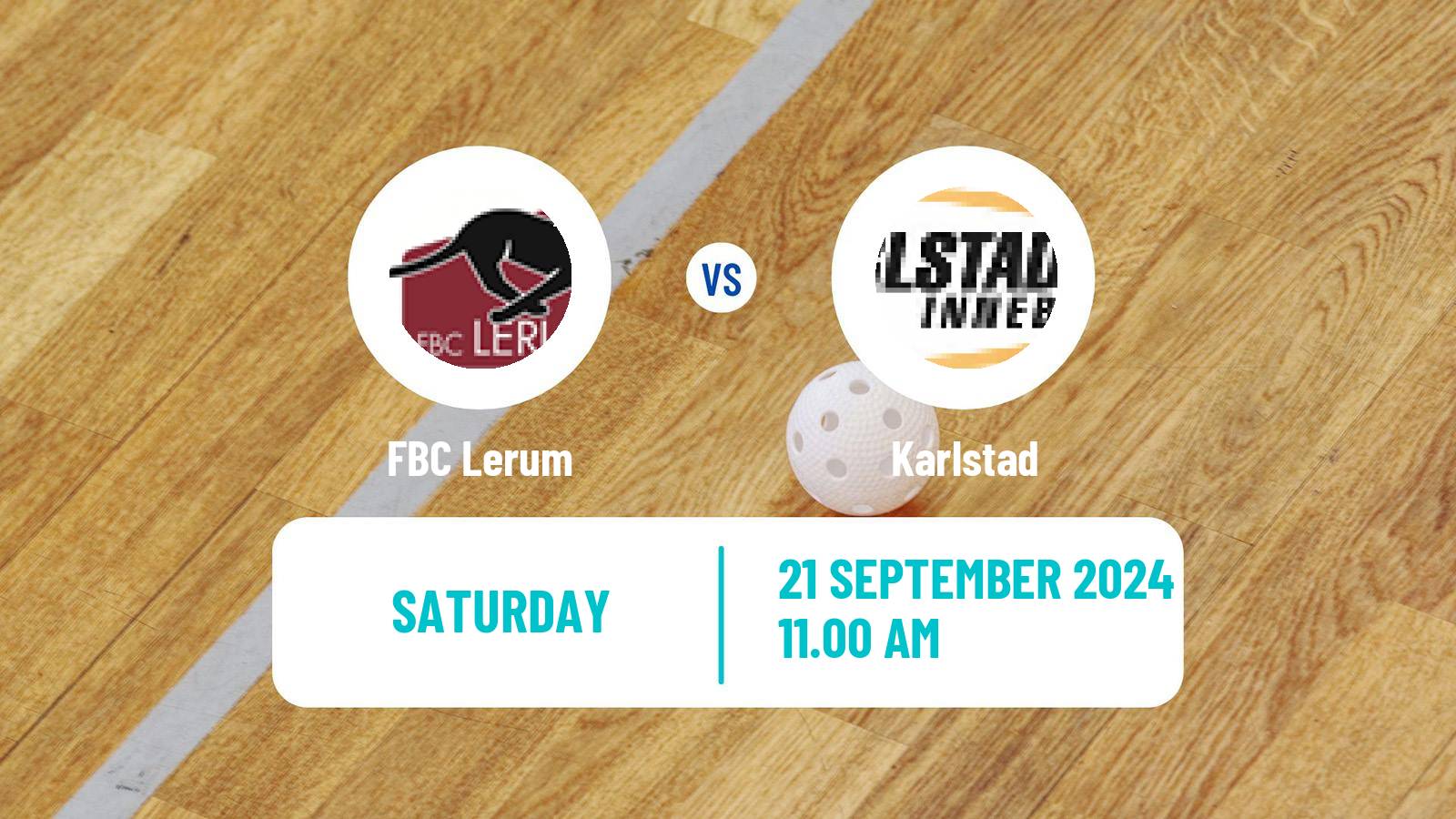 Floorball Swedish Allsvenskan Floorball Lerum - Karlstad